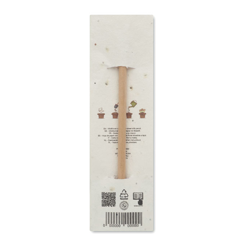 Pencil in seed paper sleeve - Image 2